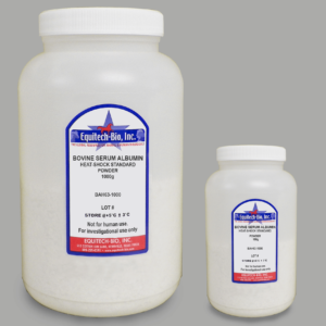 BAH63 -- Standard Grade Heat Shock Bovine Serum Albumin Powder pH 5.2