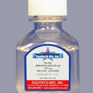 F60 -- Feline IgG Solution >= 97% Purity