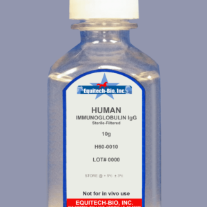 H60 -- Human IgG Solution >= 97% Purity