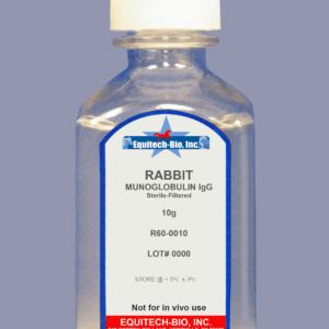R60 -- Rabbit IgG Solution >= 97% Purity
