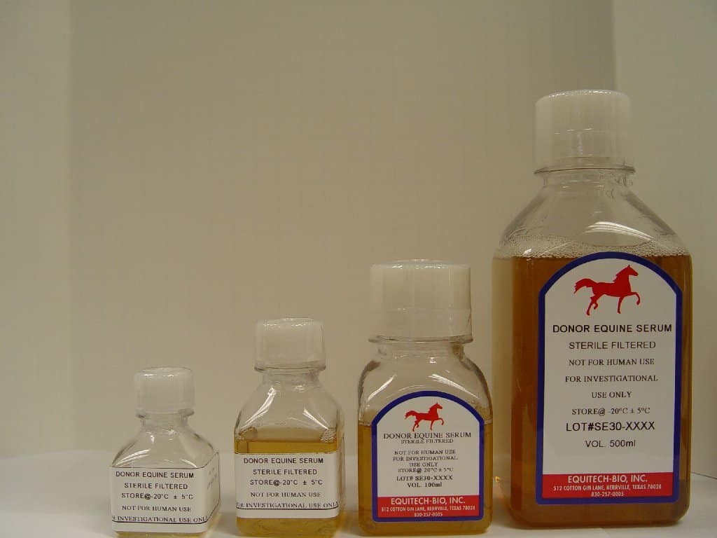 SE30HE -- Sterile Filtered Equine Serum High Endotoxin