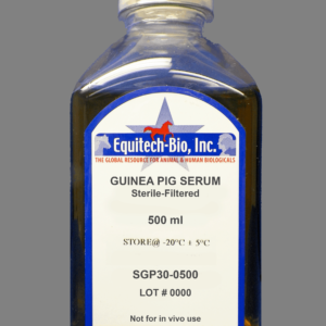 SGP30 -- Sterile Filtered Guinea Pig Serum