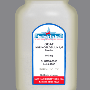 SLG56 -- Goat IgG Lyophilized >= 97% Purity