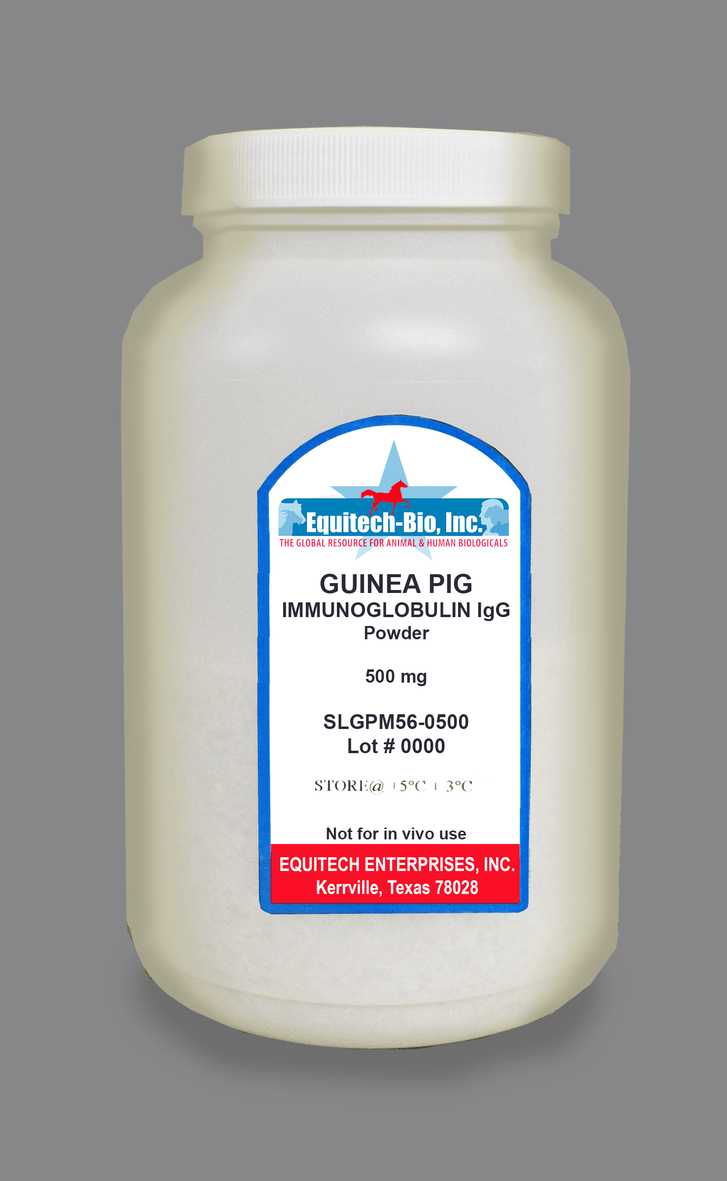 SLGP56 -- Guinea Pig IgG Lyophilized >= 97% Purity