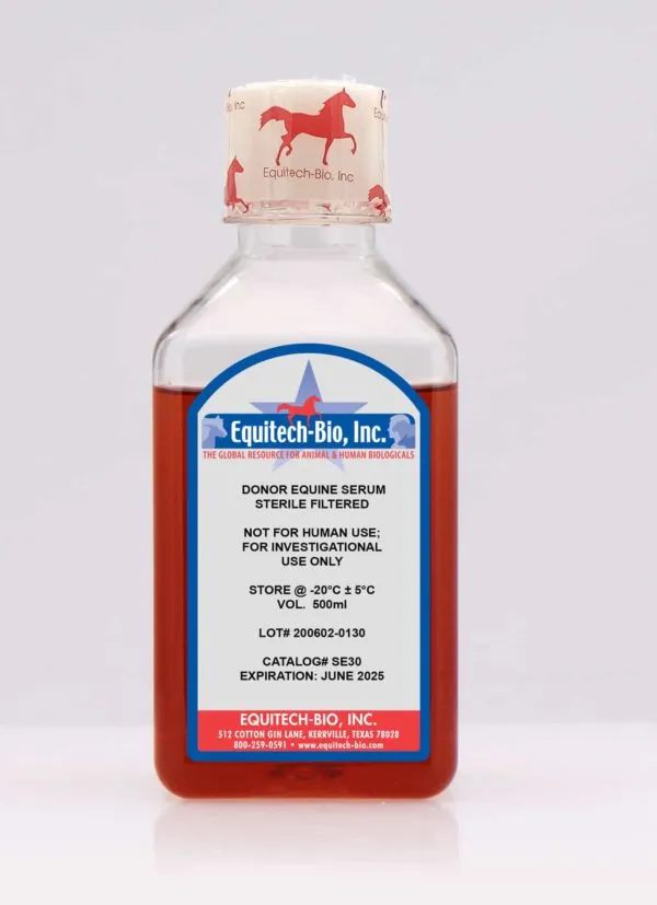 SE30 — Sterile Filtered Equine Serum