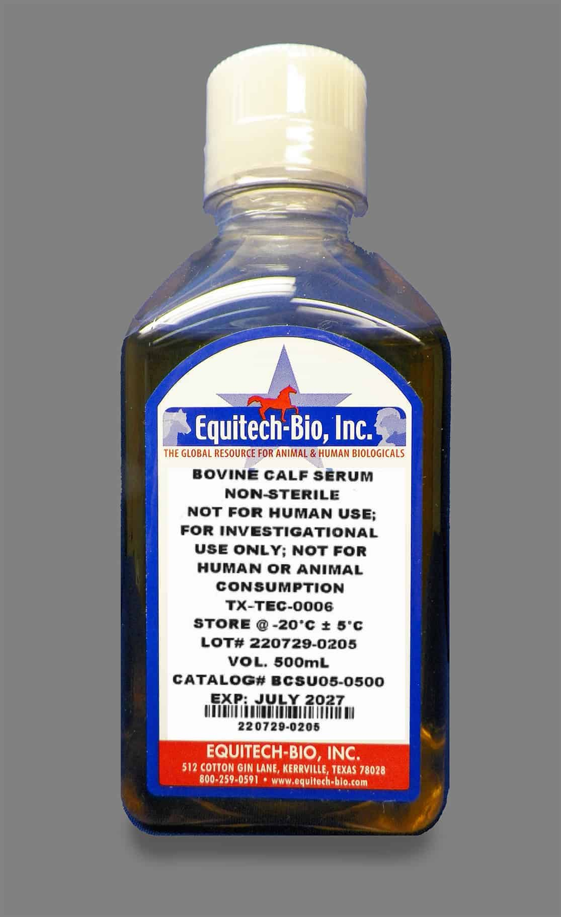 BCSU05 — Non-Sterile Bovine Calf Serum