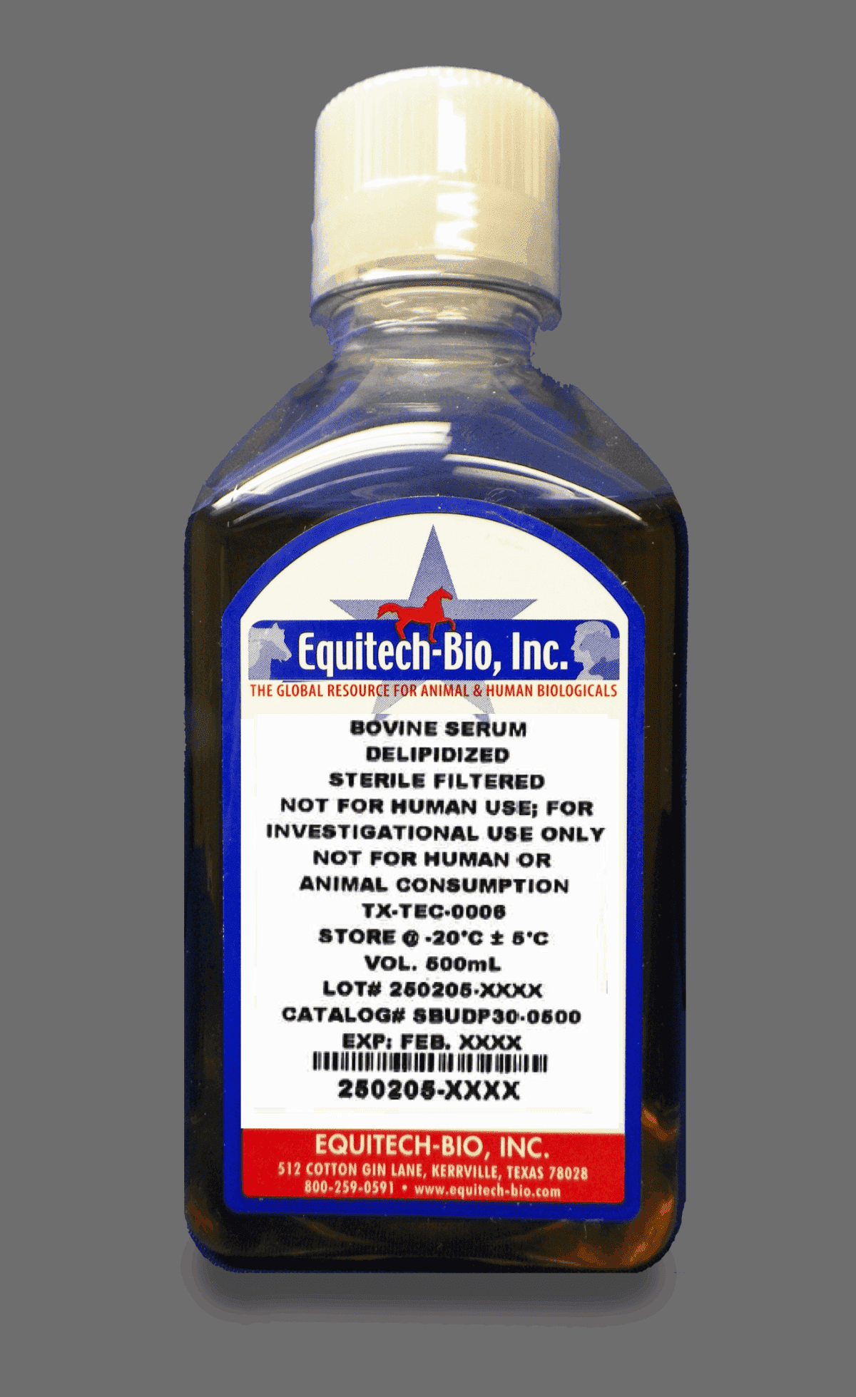SBUDP30 — Sterile Filtered Bovine Serum, Delipidized
